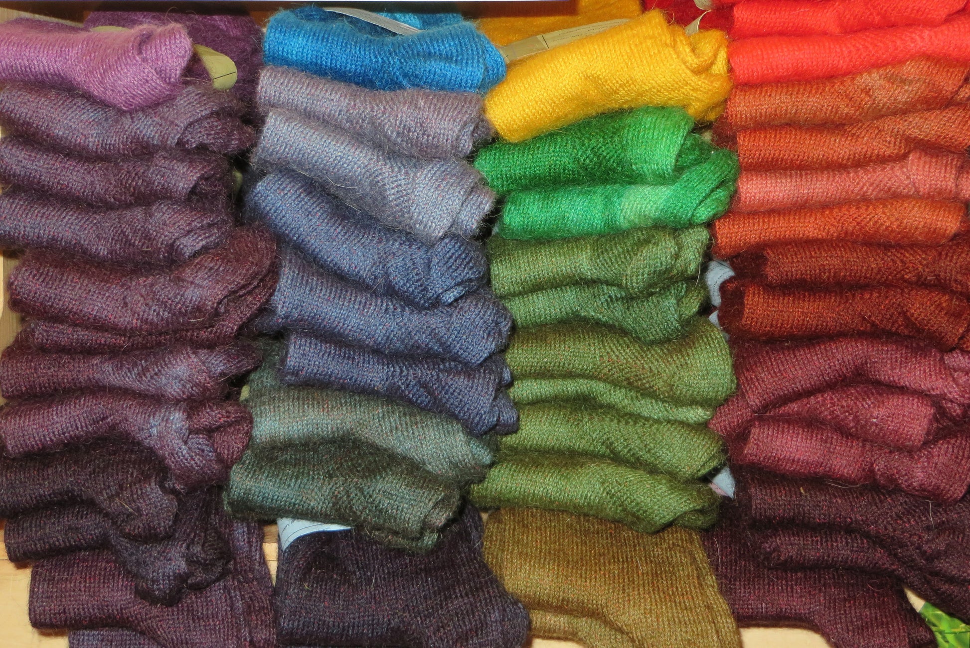 Crew Sock-Extra Lg. (M 12-14) Mostly Mohair