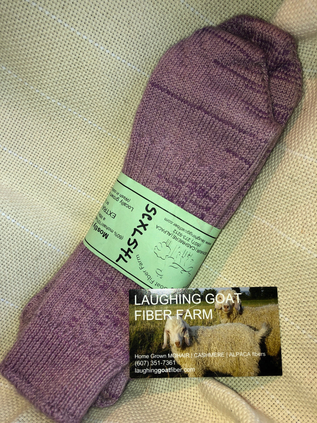 Crew Sock-Extra Lg. (M 12-14) Mostly Mohair
